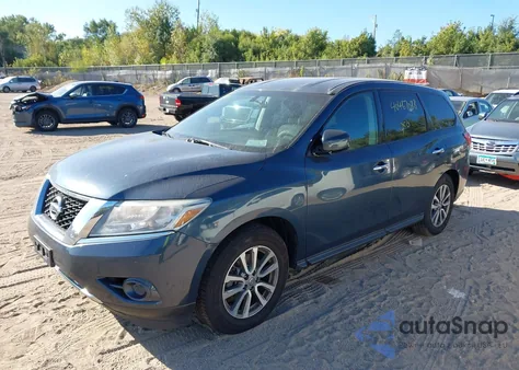 2014 Nissan Pathfinder S из США, поврежденный, VIN 5N1AR2MM0EC642304